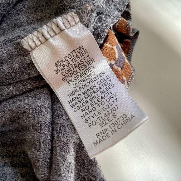 Umgee Feminine Eclectic Designed Top with Multiple Fabrics and Prints, S… - Picture 8 of 8